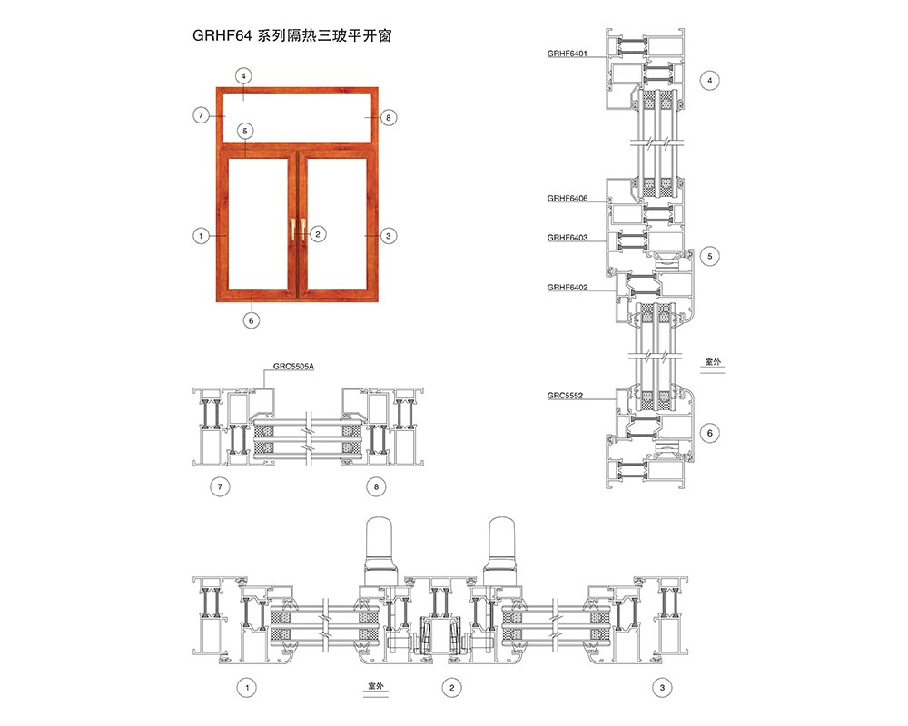 GRHF64 窗 产品应用